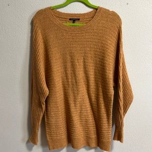 Rust colored tunic sweater